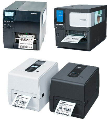 デスクトップラベルプリンタ 4種類画像